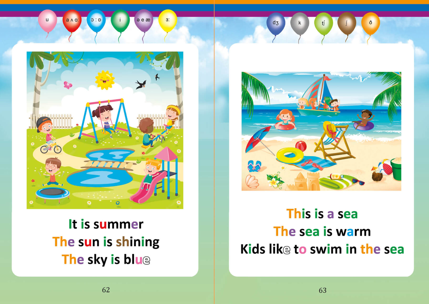 Learn to read in English using Color - 2